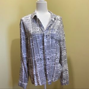 News button up shirt